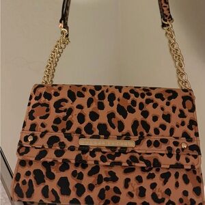 Leopard Print Crossbody Bag